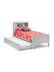Julian Bowen Dove Grey Maine Bookcase Bed - Image 4 of 6