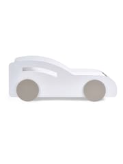 Julian Bowen White and Taupe Atlantis Car Bed - Image 3 of 6