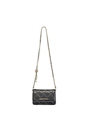 Valentino Bags Black Small Ocarina Quilted Flap Bag With Adjustable Cross-Body Strap - Image 5 of 7