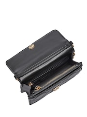 Valentino Bags Black Small Ocarina Quilted Flap Bag With Adjustable Cross-Body Strap - Image 7 of 7