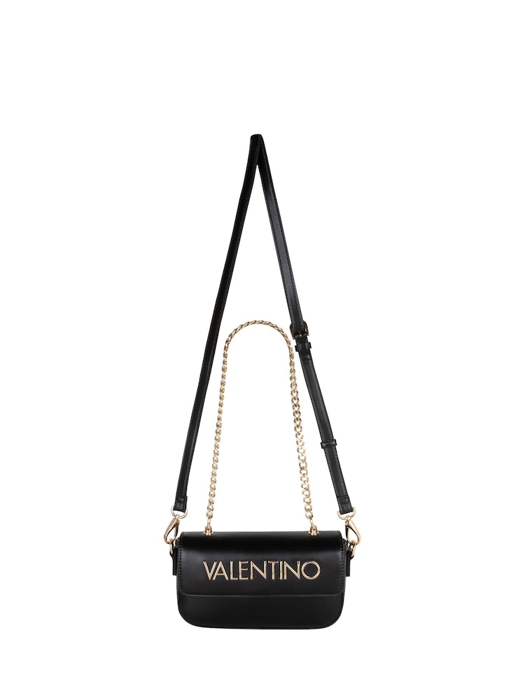 Valentino Bags Black Nammos Re Flap Bag - Image 6 of 6