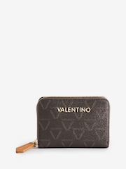 Valentino Bags Brown Lady Medium Re Zip Around Purse - Image 1 of 5
