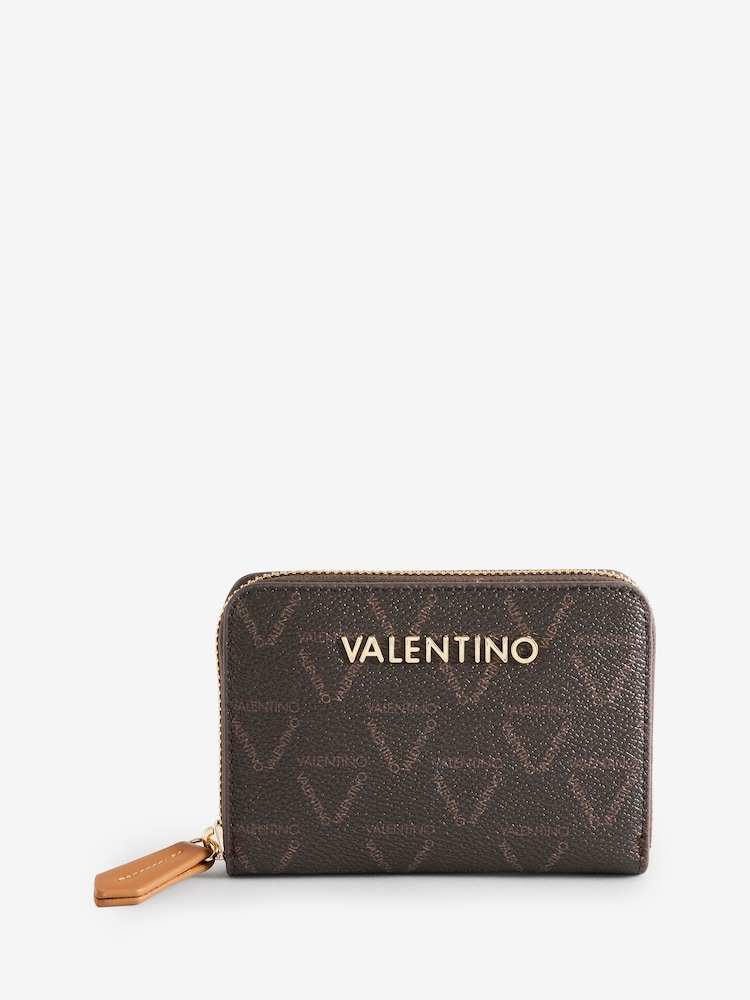 Valentino Bags Brown Lady Medium Re Zip Around Purse - Image 1 of 5