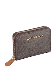 Valentino Bags Brown Lady Medium Re Zip Around Purse - Image 4 of 5