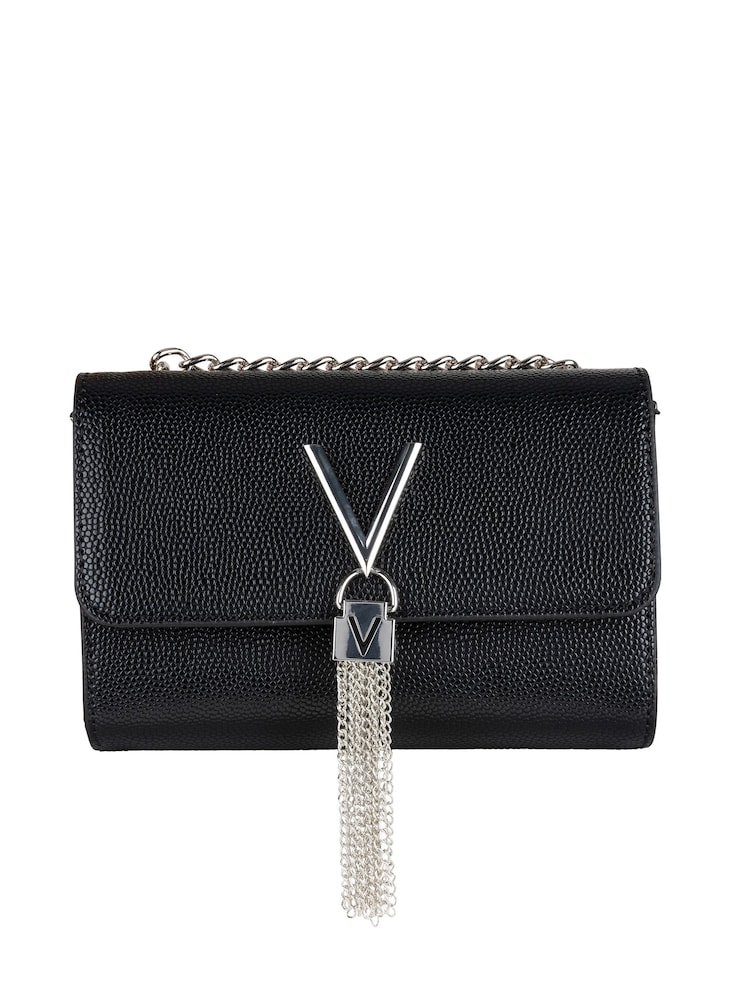 Valentino Bags Black Divina Small Cross-Body Clutch Bag - Image 1 of 4