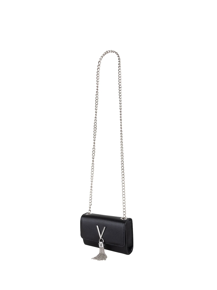 Valentino Bags Black Divina Small Cross-Body Clutch Bag - Image 2 of 4