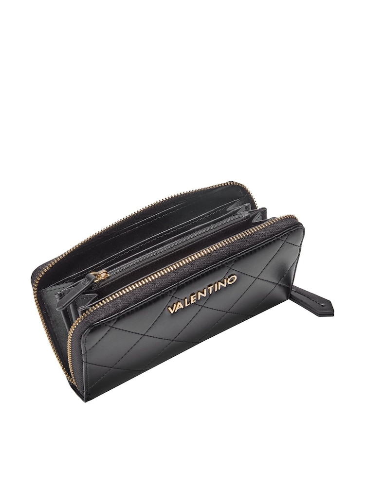 Valentino Bags Black Large Nur Zip Around Purse - Image 4 of 4