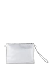 Valentino Bags Silver Divina Pouch - Image 2 of 5