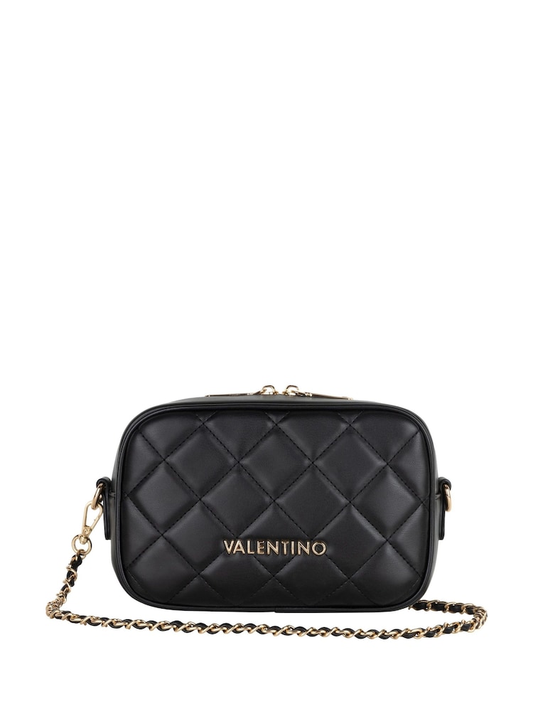 Valentino Bags Black Ocarina Quilted Camera Bag - Image 1 of 4