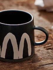 French Connection Black Wax Resist Pattern Mug - Image 2 of 3
