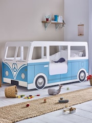 Julian Bowen Light Blue Campervan Bed - Image 1 of 6