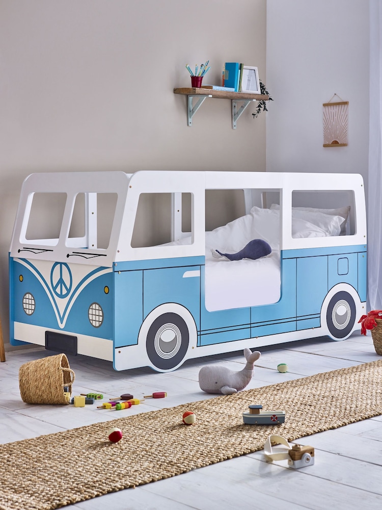 Julian Bowen Light Blue Campervan Bed - Image 1 of 6