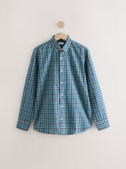 Blue Checks Shirt with Long Sleeves - Image 1 of 1