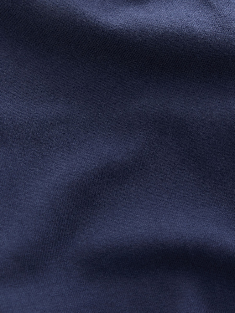 Navy/White Side Stripe Printed Leggings (3-16yrs) - Image 8 of 8