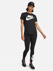 Nike Black Sportswear Classics HighWaisted Graphic Leggings - Image 3 of 5