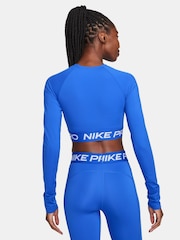 Укороченный трикотажный топ с длинными рукавами Nike DriFIT Pro - Изображение 2 из 5