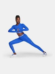 Укороченный трикотажный топ с длинными рукавами Nike DriFIT Pro - Изображение 5 из 5