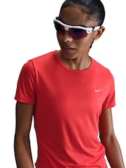Nike Red Dri Fit Tempo T-Shirt - Image 3 of 5