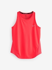 Nike Red Tempo Dri-Fit Vest Top - Image 6 of 6