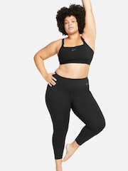 Nike Black Gentle Support High Waisted 7/8 Leggings - Image 3 of 7