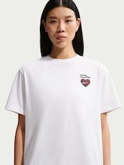 Nike White Heart Boxy T-Shirt - Image 5 of 6