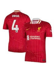 Nike Red Liverpool Home Stadium 2024-25 Shirt - Image 1 of 3