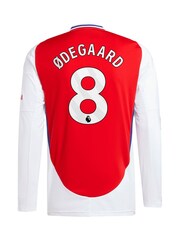 adidas Red Arsenal Home 2024-25 Long Sleeve Shirt - Image 3 of 3