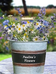 Rustic Metal Garden Tool Bucket by Dibor - Image 1 of 5