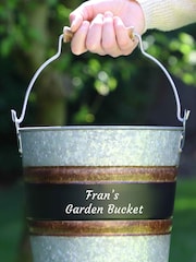 Rustic Metal Garden Tool Bucket by Dibor - Image 4 of 5