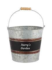 Rustic Metal Garden Tool Bucket by Dibor - Image 5 of 5