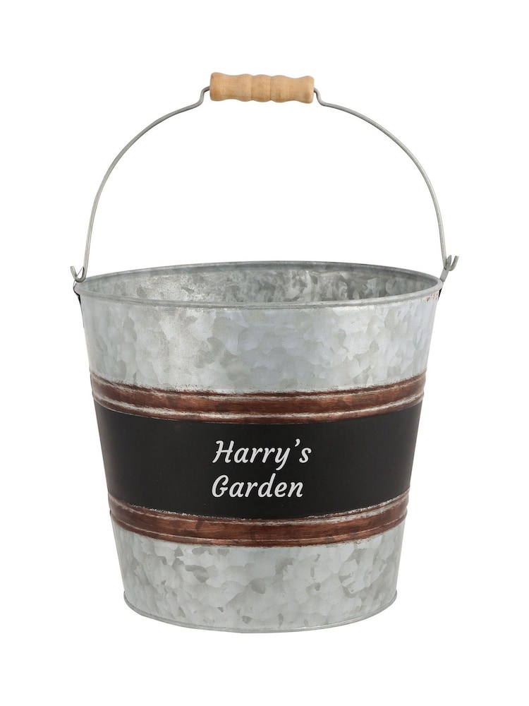 Rustic Metal Garden Tool Bucket by Dibor - Image 5 of 5