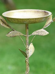 Standing Heart Garden Bird Dish by Dibor - Image 5 of 5