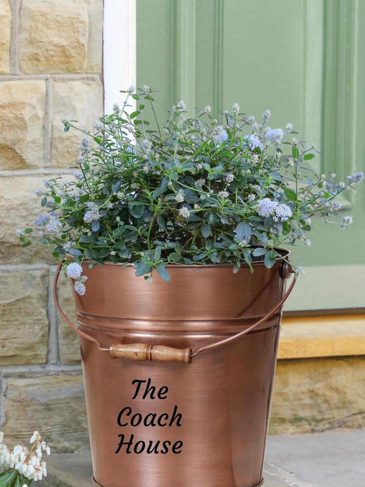 Copper Bucket Garden Planter by Dibor - Image 1 of 3