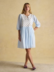 Joules Nelly Multi Tie Front Dress - Image 1 of 9