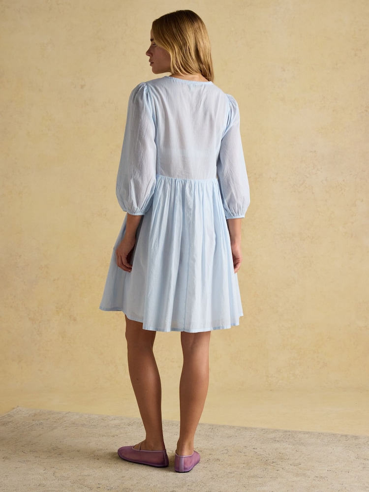 Joules Nelly Multi Tie Front Dress - Image 2 of 9