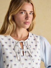 Joules Nelly Multi Tie Front Dress - Image 3 of 9