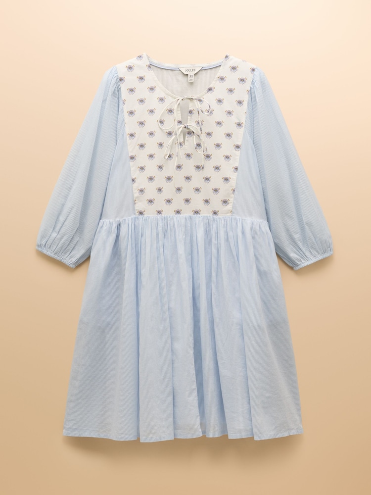 Joules Nelly Multi Tie Front Dress - Image 9 of 9