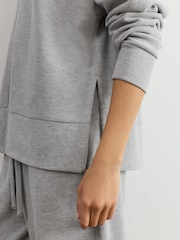 Reiss Hattie Cotton-Blend Roll-Neck Lounge Top - Bilde 3 av 7