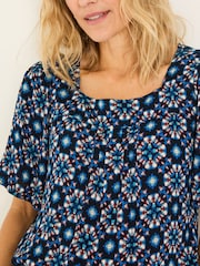 FatFace Kyro Indigo Blue Blouse - Image 5 of 7