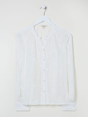 FatFace Orla Ivory Embroidered Blouse - Image 5 of 6