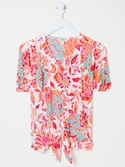 FatFace Ivory Savannah Blouse - Image 6 of 6