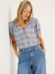 FatFace Blue Jade Blouse - Image 1 of 6