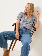 FatFace Blue Jade Blouse - Image 4 of 6
