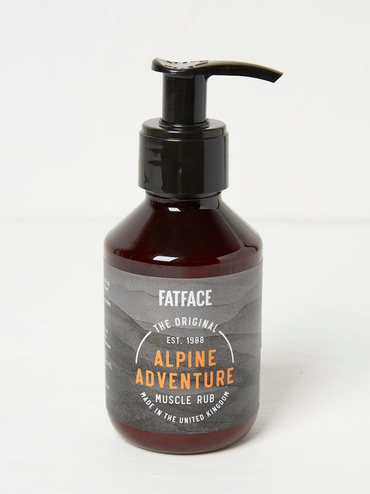 FatFace Charcoal Grey Alpine Adventures Muscle Rub - Image 1 of 2 FatFace Charcoal Grey Alpine Adventures Muscle Rub - Image 1 of 2