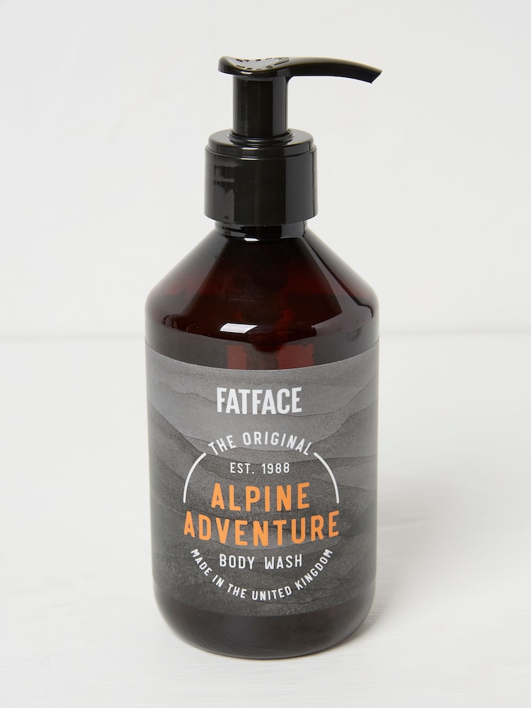 FatFace Charcoal Grey Alpine Adventures Body Wash - Image 1 of 2