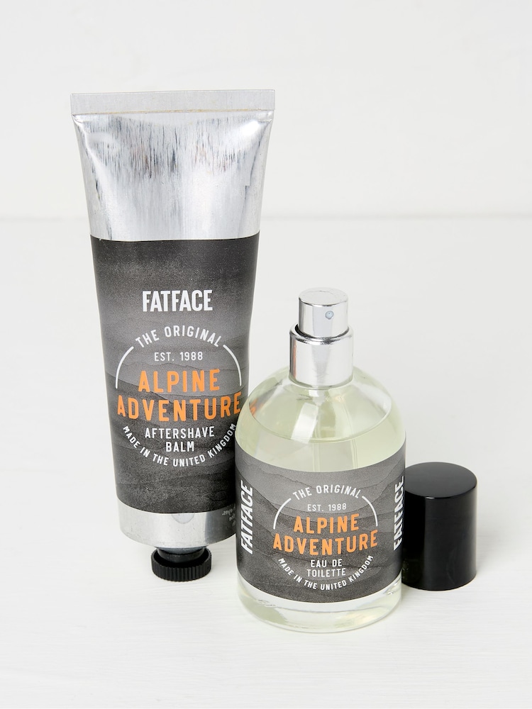 FatFace Charcoal Grey Alpine Adventures Fragrance Gift Set - Image 2 of 2 FatFace Charcoal Grey Alpine Adventures Fragrance Gift Set - Image 2 of 2