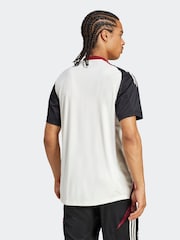 adidas White/Black Manchester United Tiro 24 Training Jersey - Image 2 of 8