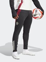 adidas Black Manchester United Tiro 24 Training Joggers - Image 3 of 6
