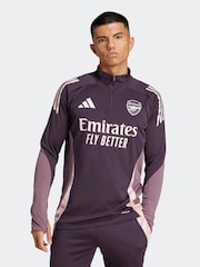adidas Purple Arsenal Tiro 24 Training Top - Image 1 of 6