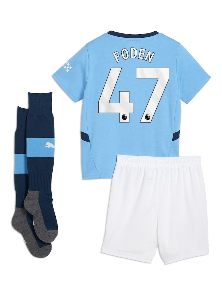 Puma Blue Manchester City Home 2024-25 Minikit - Image 3 of 3